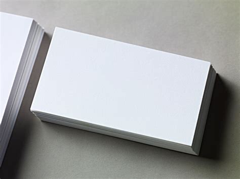 blank business card printing template.